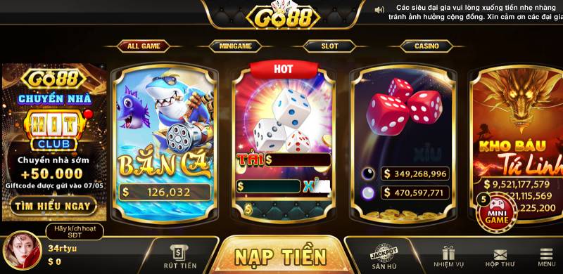 Hướng Dẫn Chơi Go88 Hiệu Quả